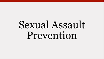Link to page: Sexual Assault Prevention